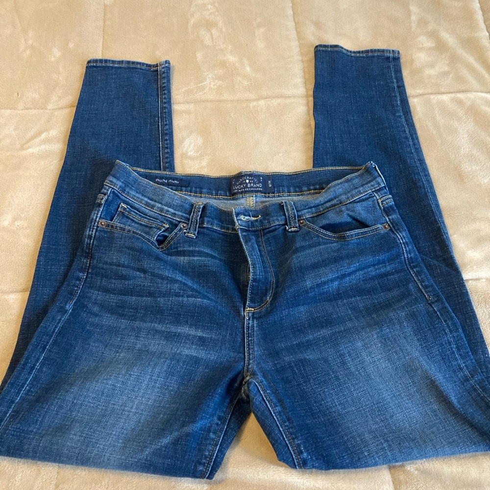 Lucky Brand Brooke Skinny sz 12